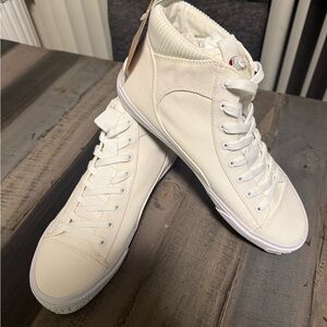 Champion White High-Top Sneakers